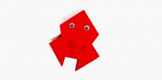 How to fold a Paper Crab - Thumbnail