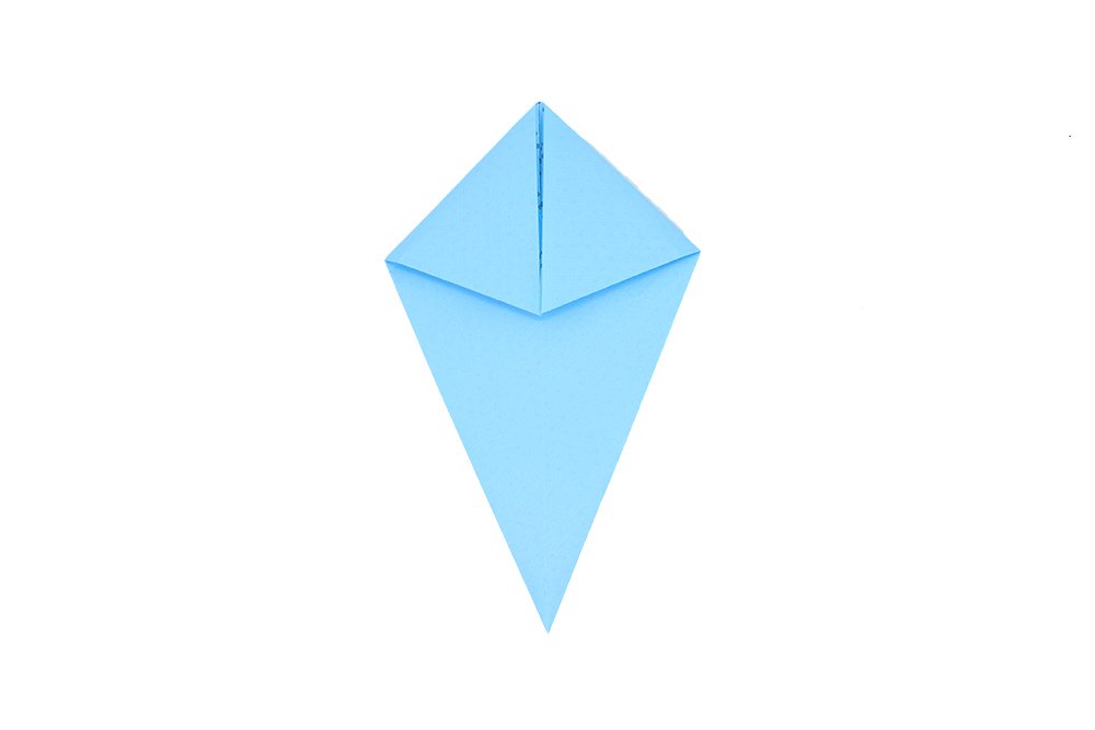 How to fold an Origami Bird - Step 007