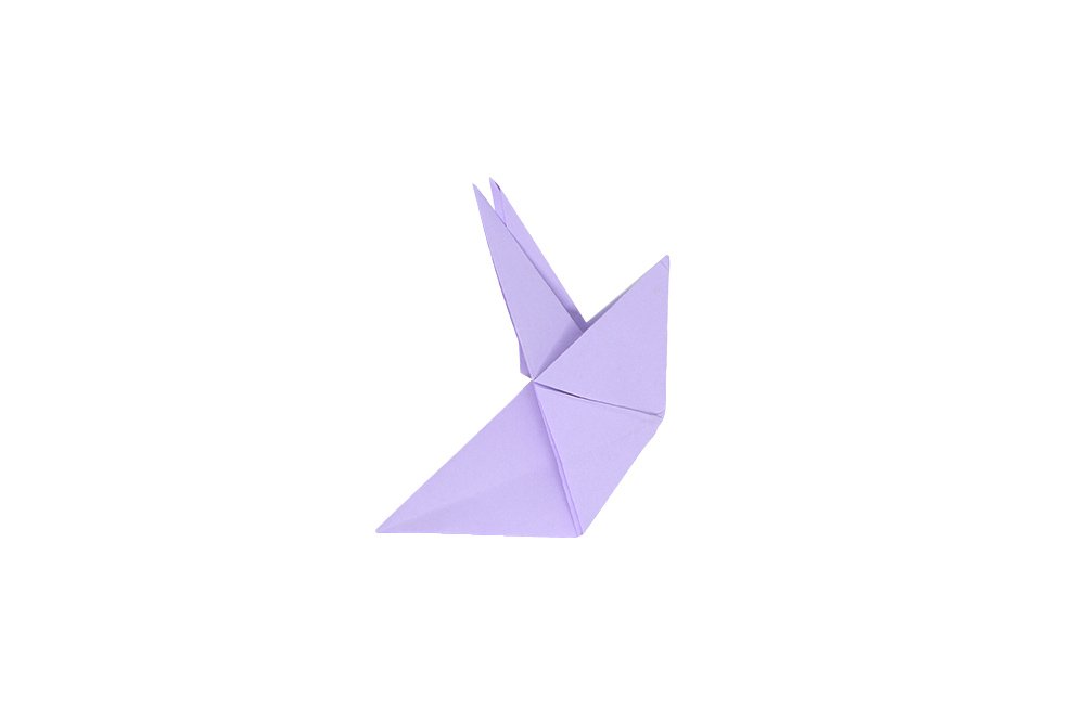 How to fold an Origami Bunny - Step 014