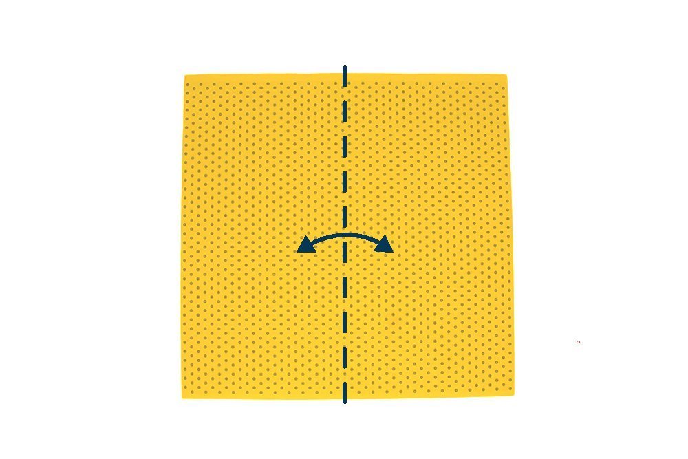 How to fold an Origami Bus - Step 01