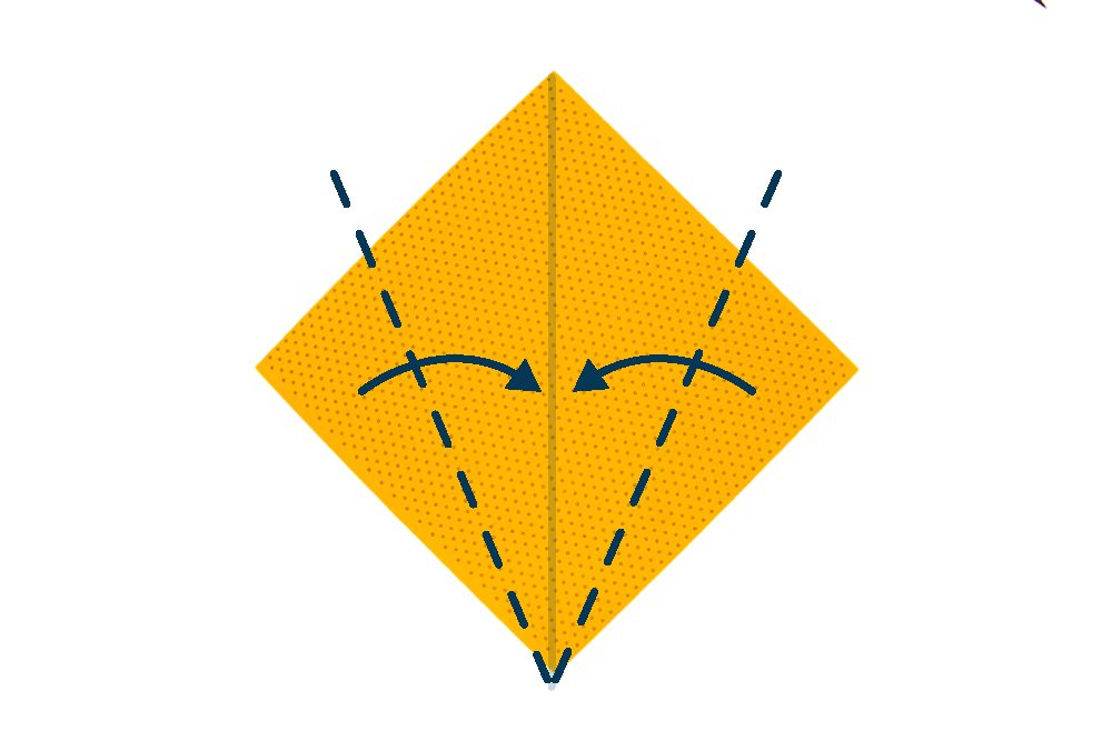 How to fold an Origami Cat - Step 013