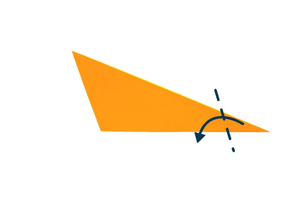 How to fold an Origami Cat - Step 016