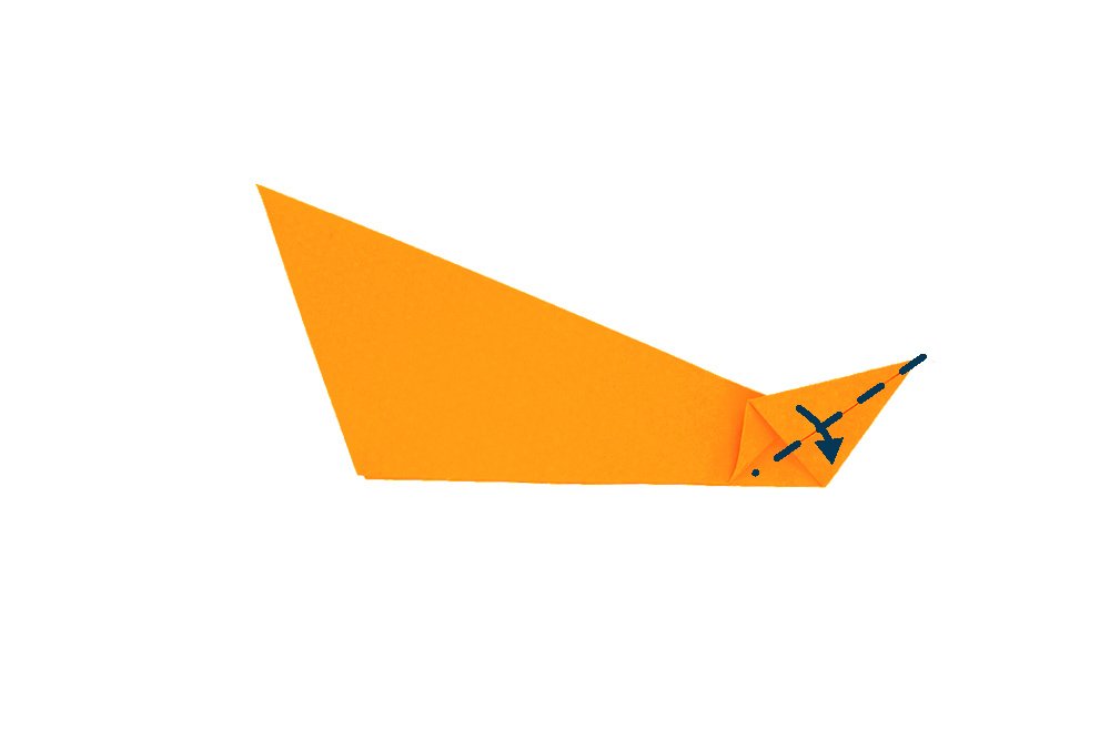 How to fold an Origami Cat - Step 020