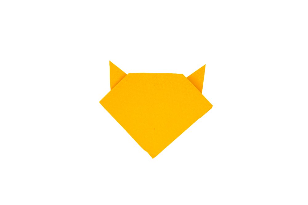 How to fold an Origami Cat - Step 09