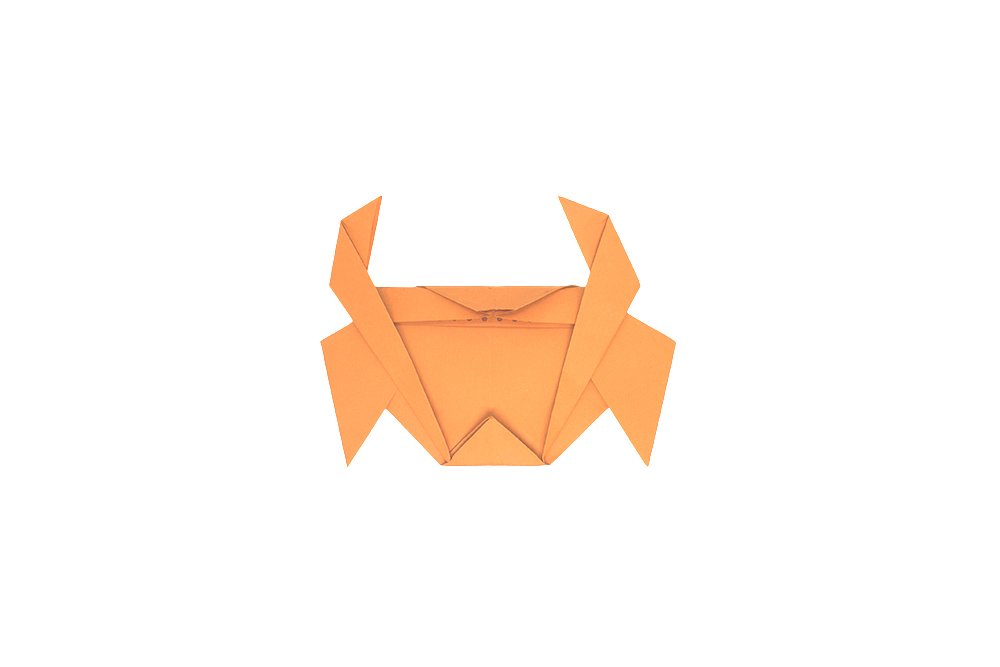 How to fold an Origami Crab - Step 014