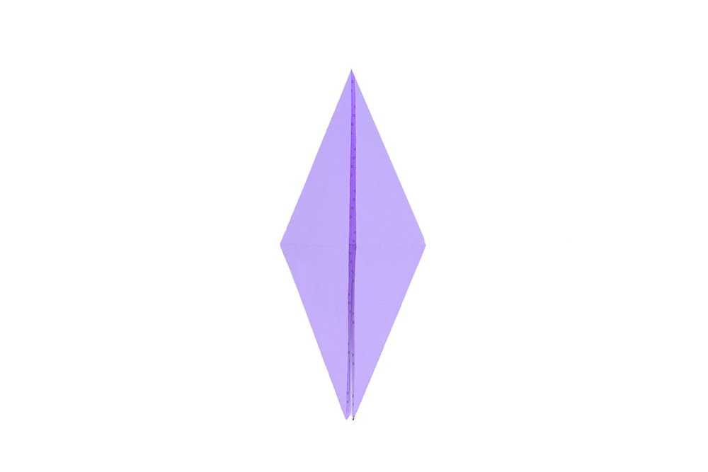 How to fold an Origami Crow - Step 015