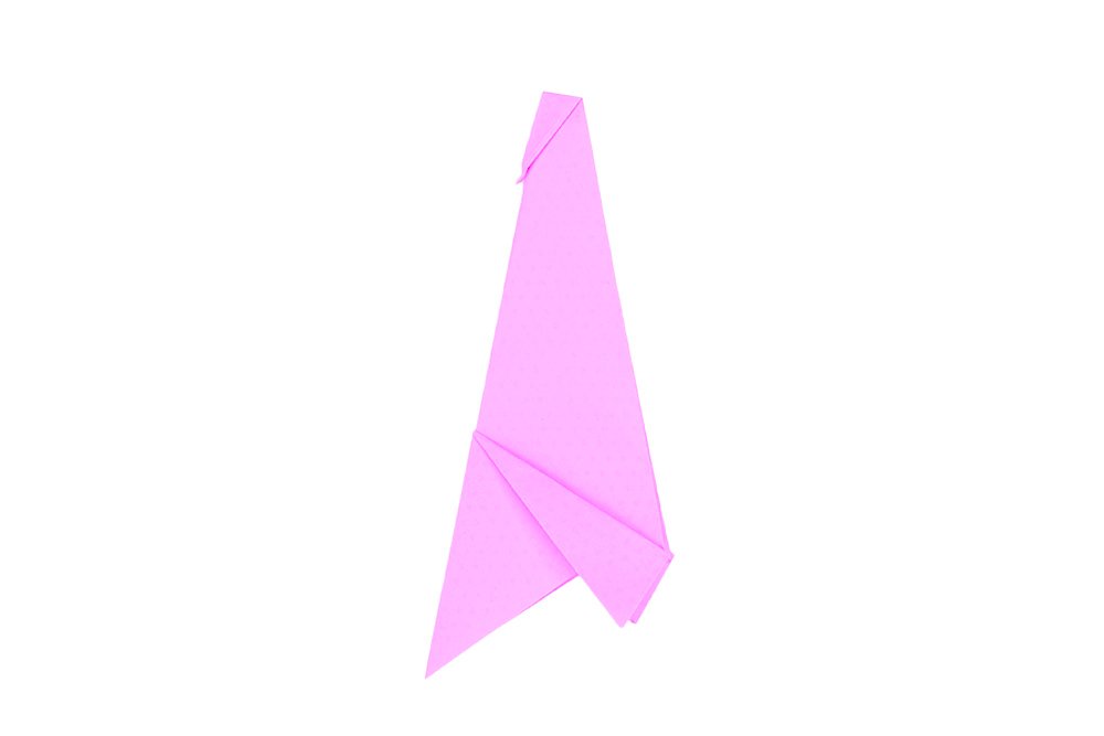 How to fold an Origami Dachshund- Step 010