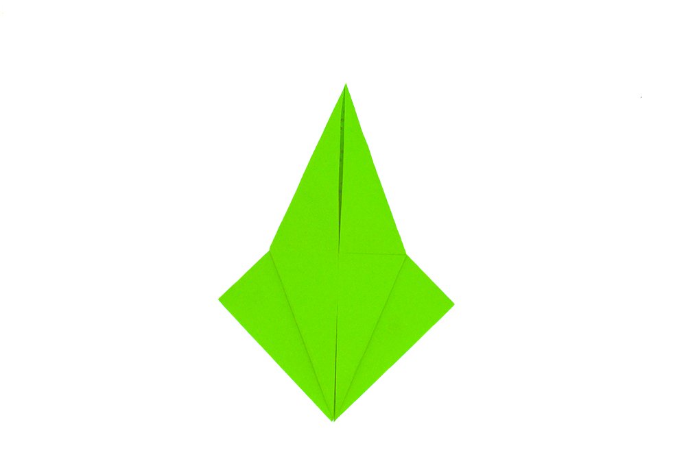 How to fold an Origami Dinosaur-Step 011