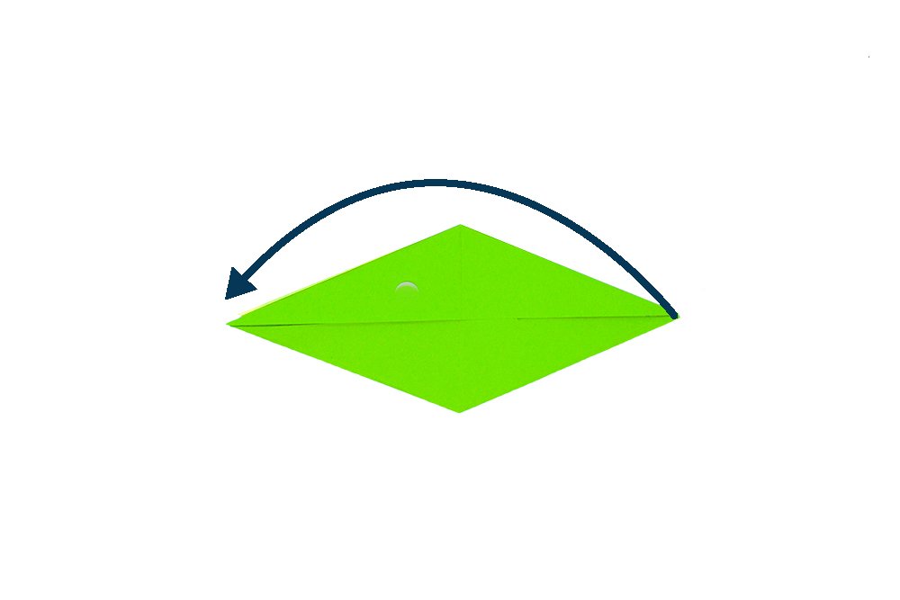 How to fold an Origami Dinosaur-Step 015