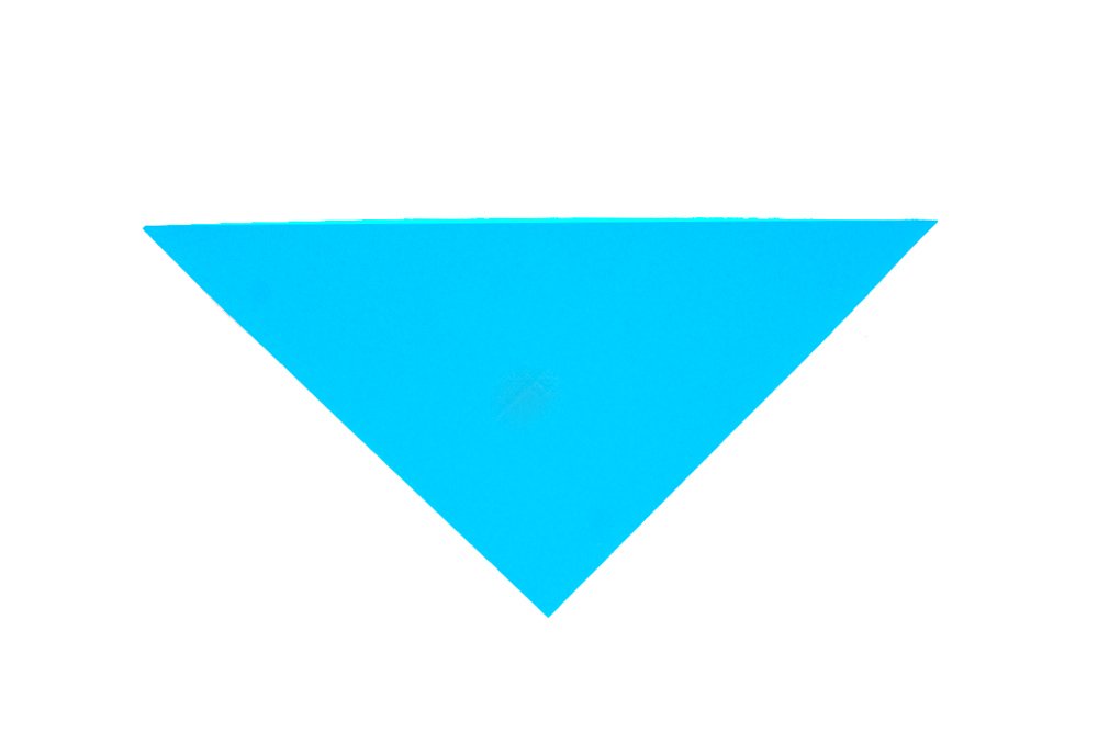 How to fold an Origami Fish- Step 02