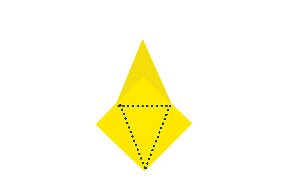 How to fold an Origami Flapping Bird -Step 010