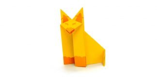 How to fold an Origami Fox - Thumbnail