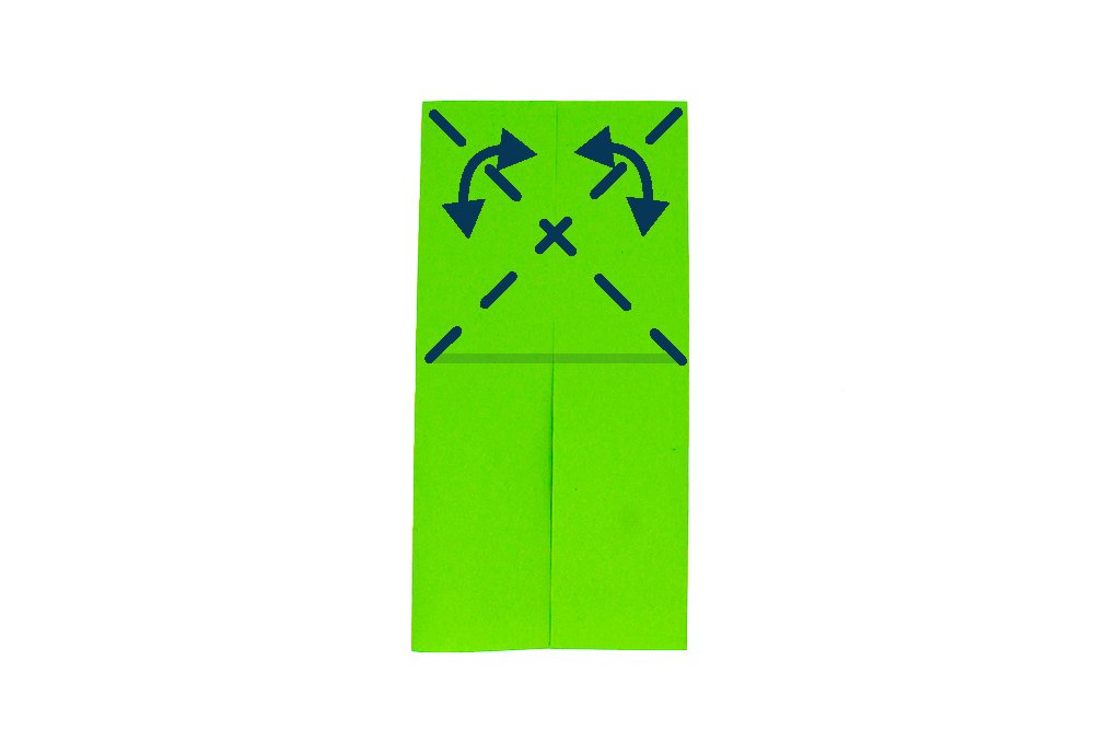 How to fold an Origami Frog - Step 04