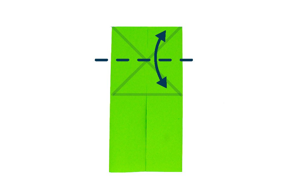 How to fold an Origami Frog - Step 05