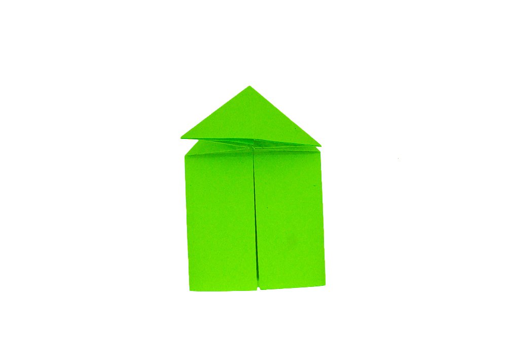 How to fold an Origami Frog - Step 08