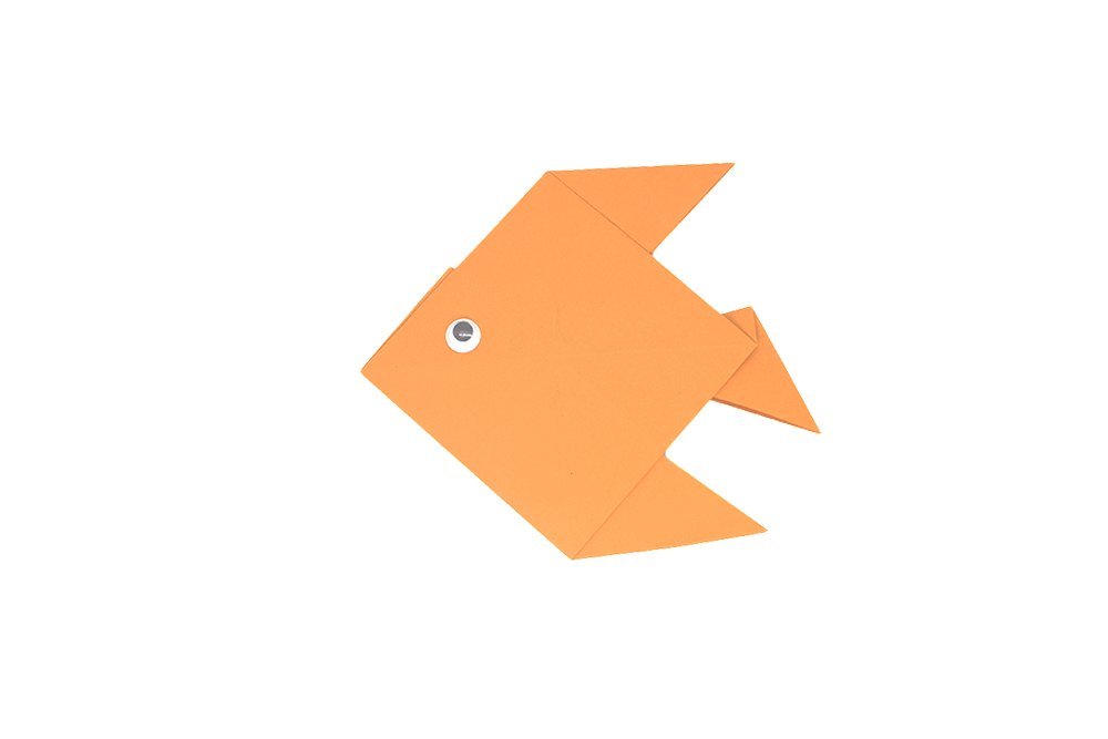 How to fold an Origami Goldfish - Finish