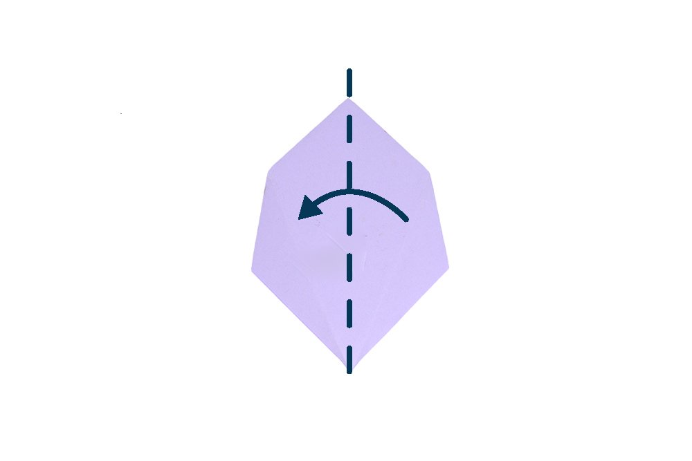 How to fold an Origami Rabbit- Step 08