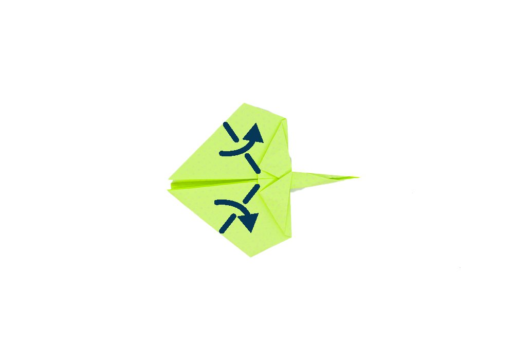 How to fold an Origami Stingray - Step 010