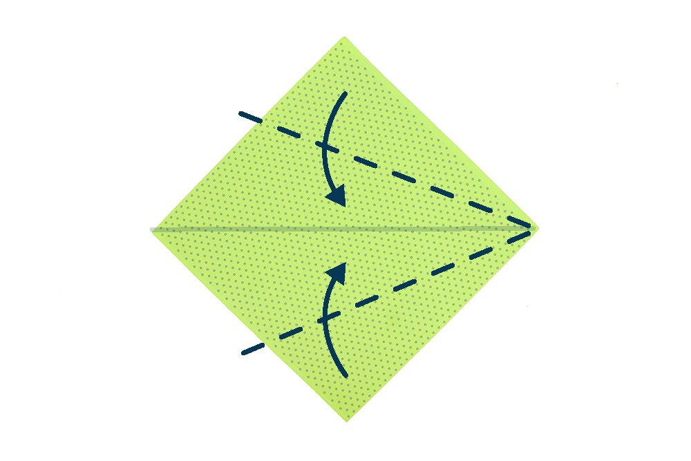 How to fold an Origami Stingray - Step 03
