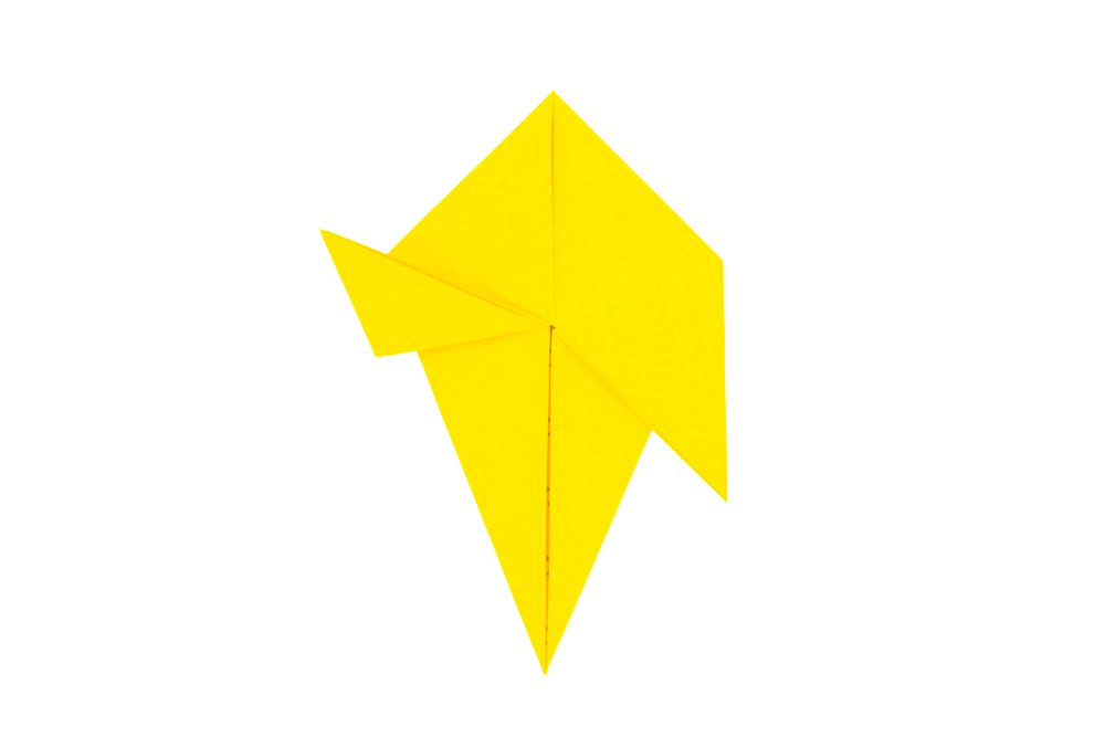 How to fold an Origami Turkey - Step 015
