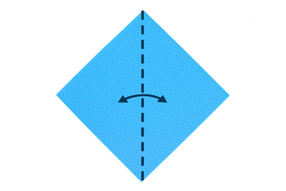 How to fold an Origami Whale - Step 01