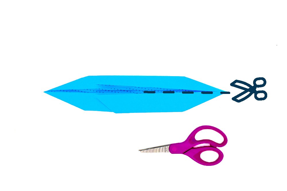 How to fold an Origami Whale - Step 010