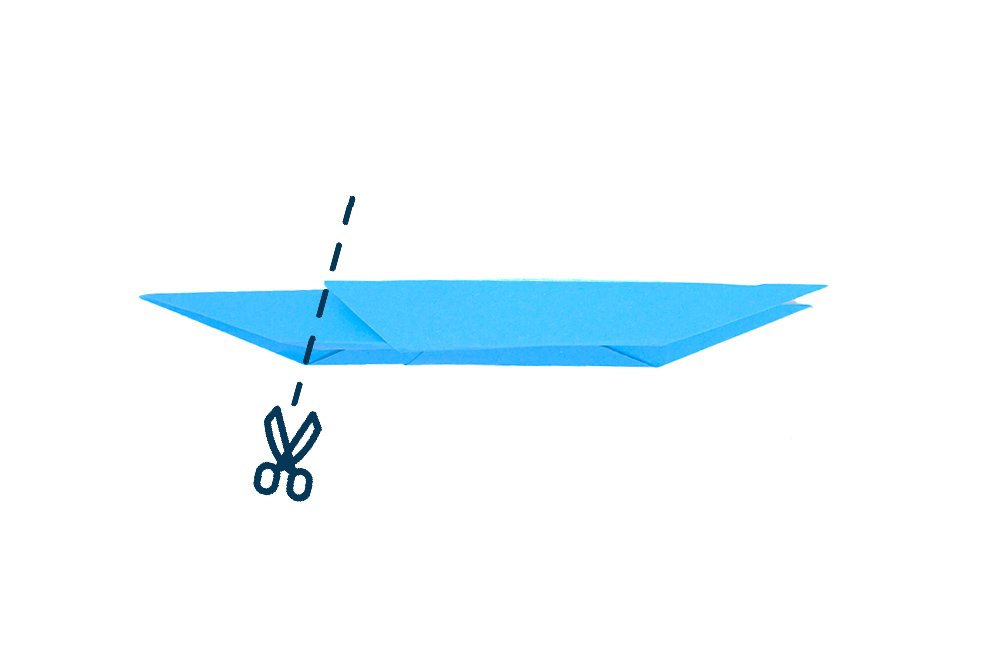 How to fold an Origami Whale - Step 012