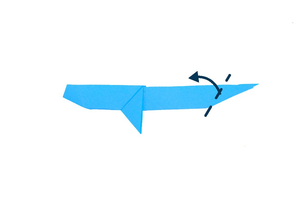 How to fold an Origami Whale - Step 015