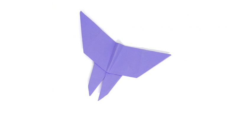 Origami Butterfly Step By Step Instructions