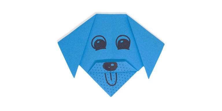 How to Make a Quick and Easy Origami Talking Dog
