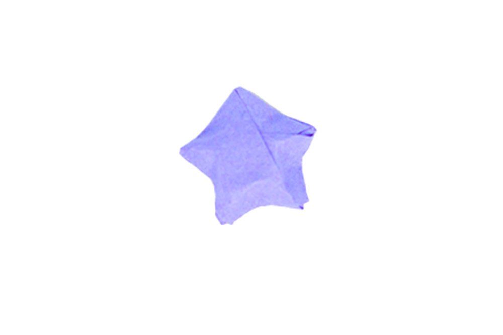 How to fold an Origami Lucky Star - Thumbnail