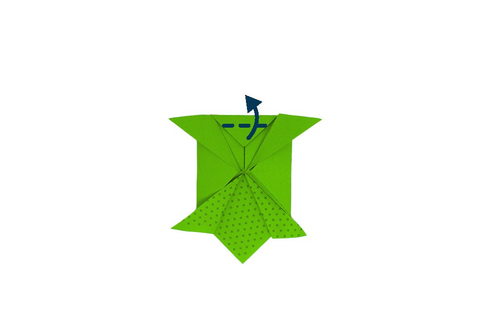 How to Fold an Origami Turtle - Step 010
