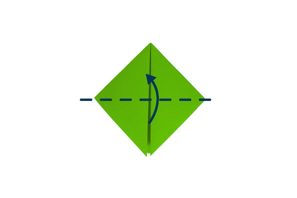 How to Fold an Origami Turtle - Step 04