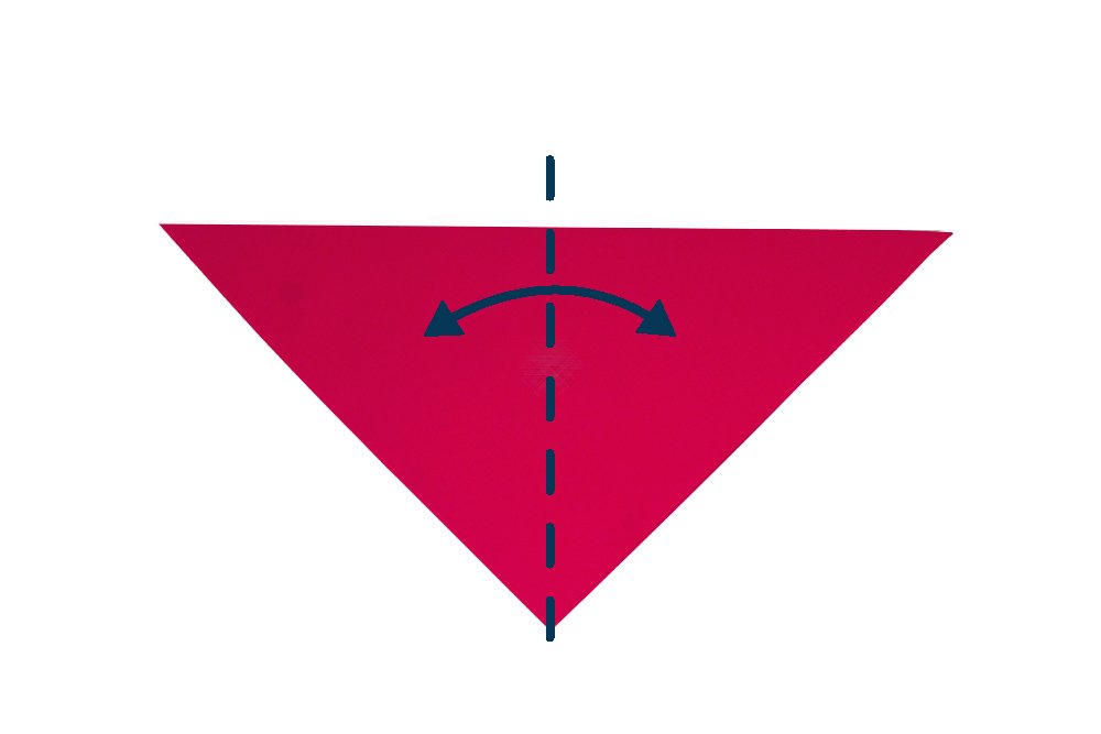 How to Make an Origami Ladybug - Step 02
