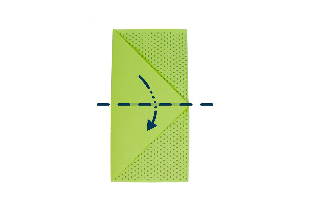 How to fold an Origami Boat - Step 07
