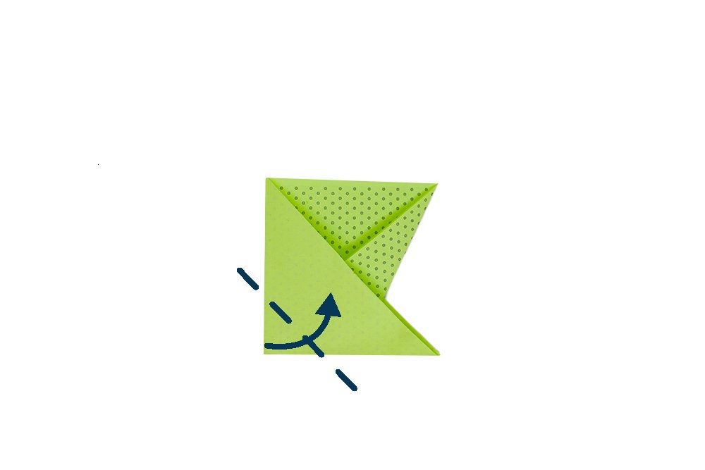 How to fold an Origami Boat - Step 09