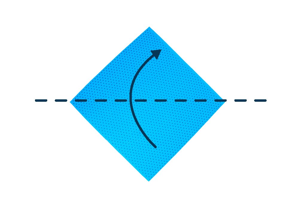 How to fold an Origami Cup - Step 01