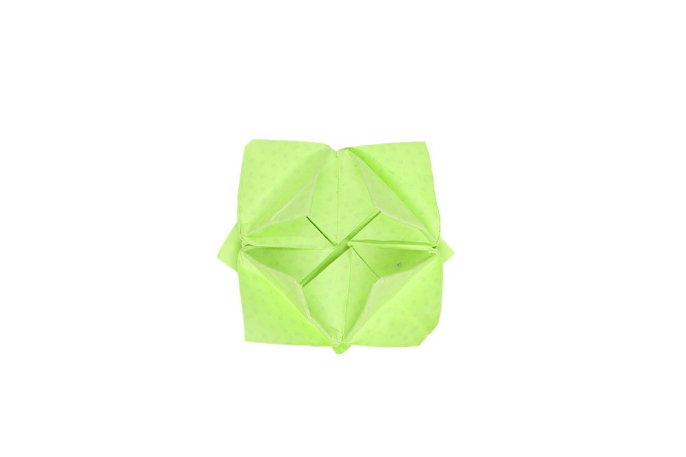 How to fold an Origami Lotus - Finish