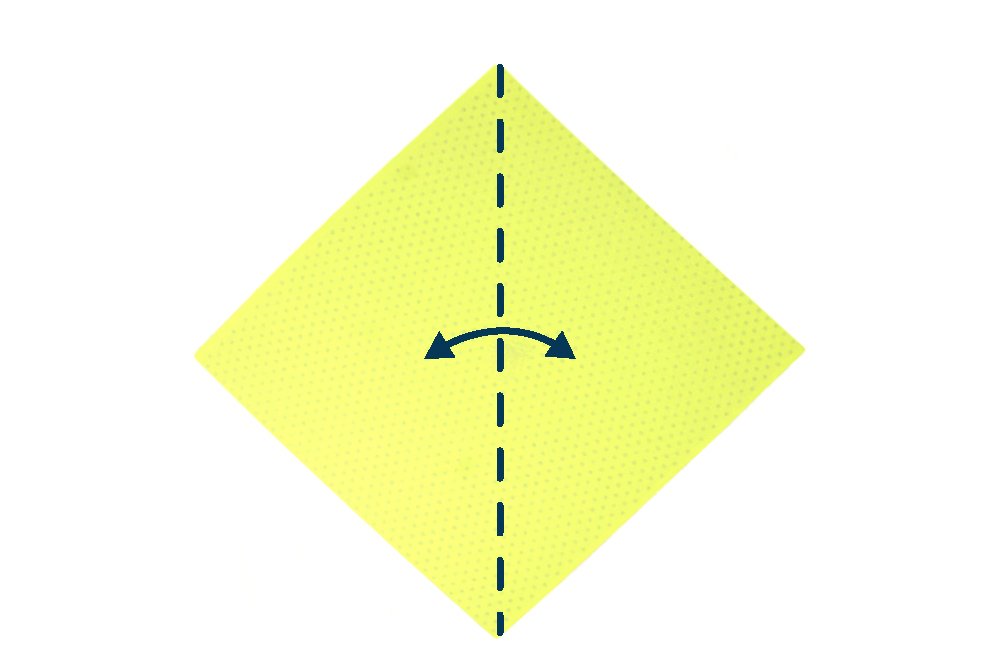 How to fold an Origami Pelican - Step 01