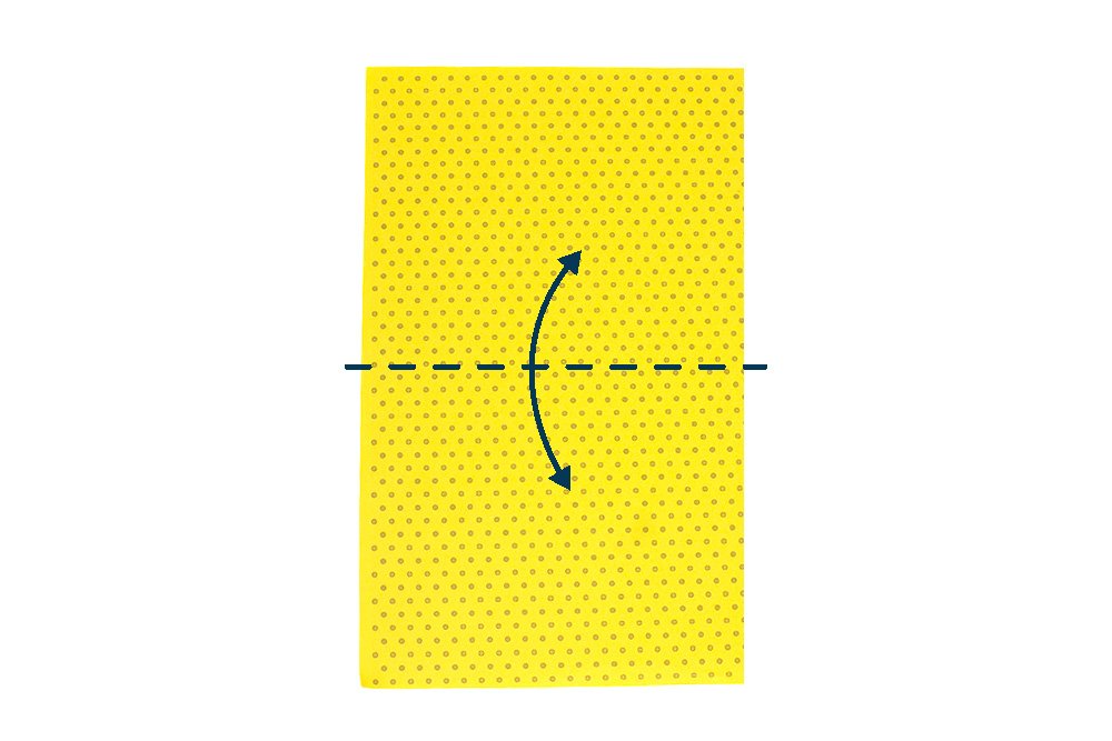 How to fold an Origami Rectangular Box - Step 01