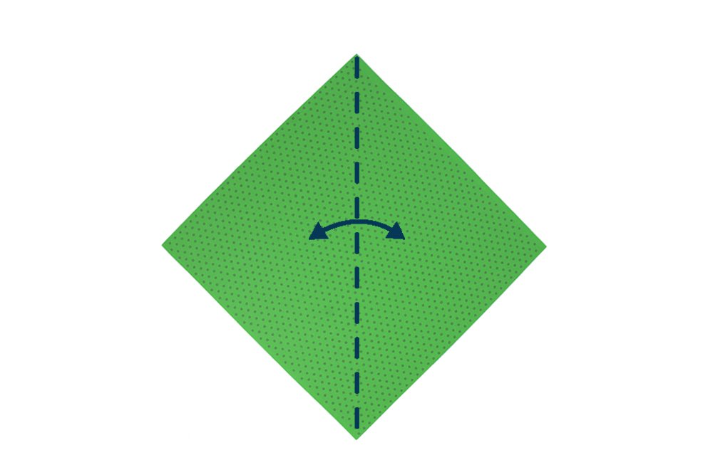 How to fold an Origami Sitting Dog - Step 01
