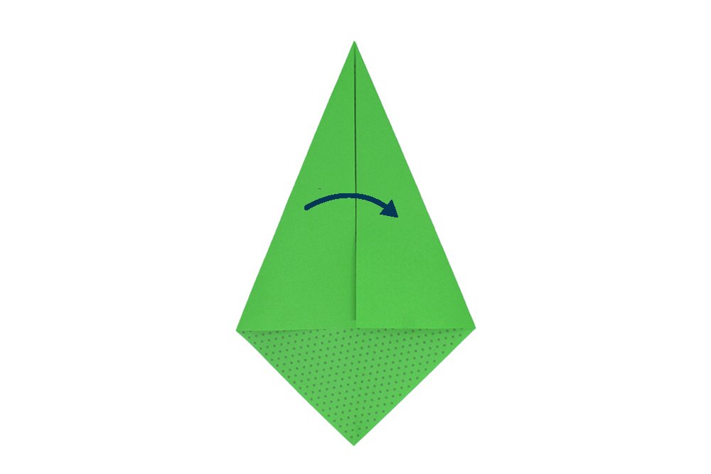 How to fold an Origami Sitting Dog - Step 03