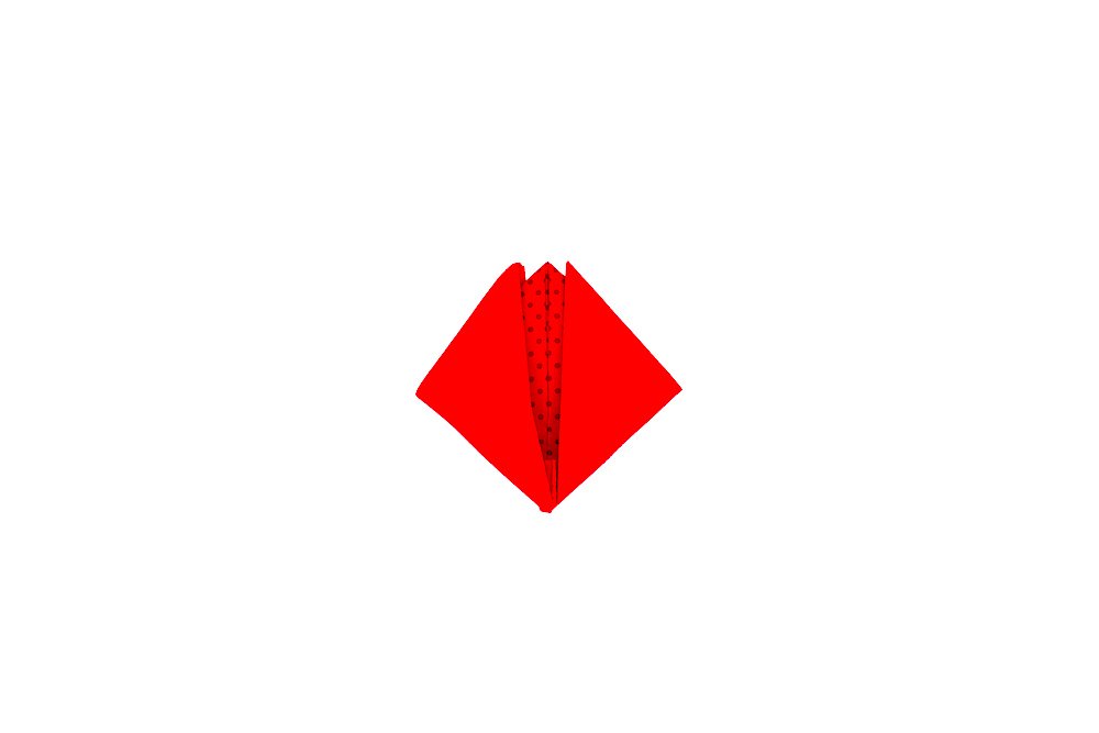How to fold an Origami Snapper - Step 09