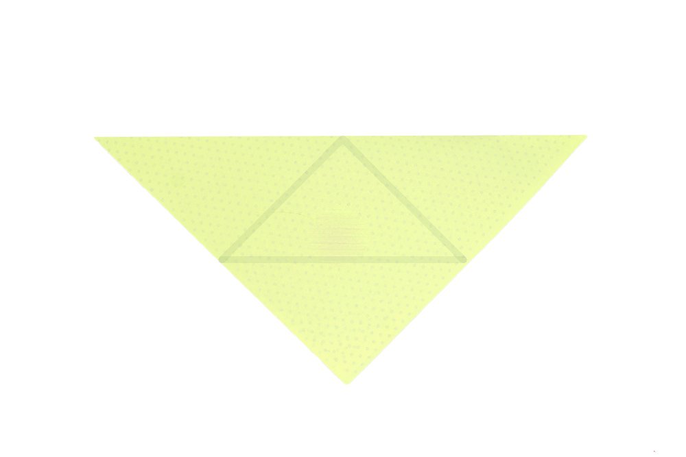 How to fold an Origami Triangle Box - Step 04