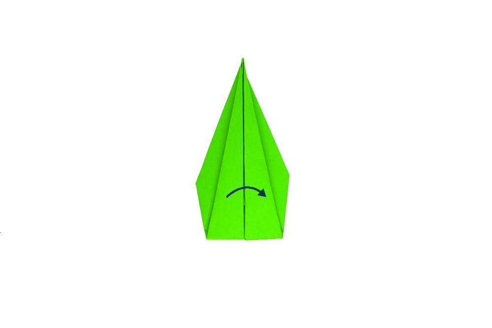 How to fold an Origami Tulip - Step 022