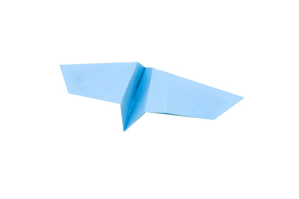 Cool Origami Flying Bird Instruction Done in 8 Easy Steps