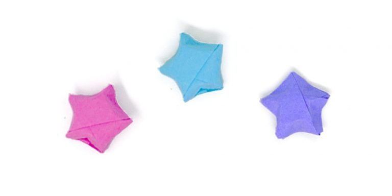 How to Make Origami Lucky Star - How to Make Easy Origami