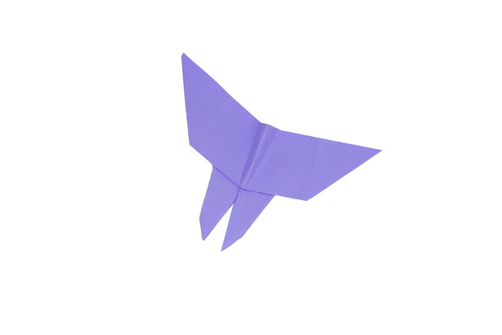 How to Make an Origami Butterfly - Finish