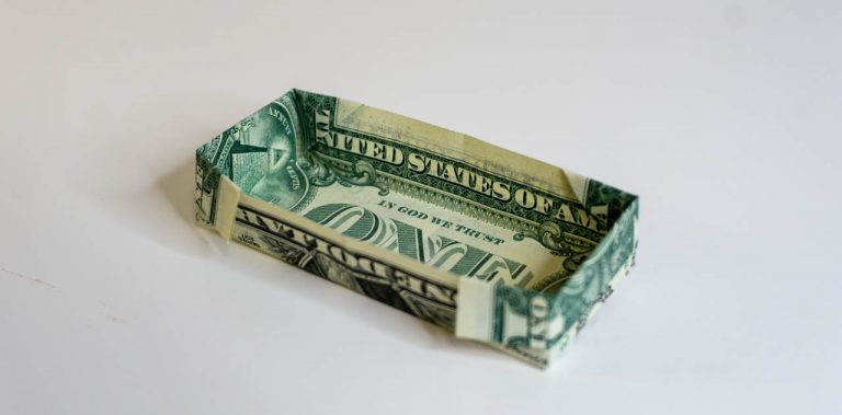 Easy Dollar Bill Origami Box Instructions | Paper Rectangle Box Easy Dollar Bill Origami Box Instructions | Paper Rectangle Box