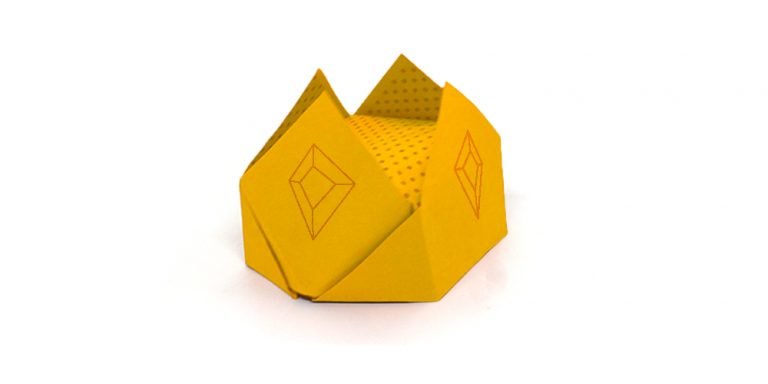 DIY Origami Crown | 3D Paper Hat Instruction for Beginners